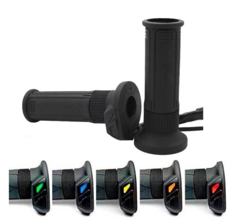 Manopole Riscaldate TecnoGlobe Modello Gold Lunghezza 120mm