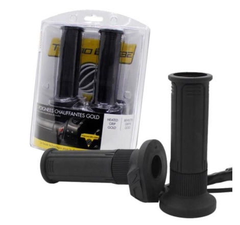 Manopole Riscaldate TecnoGlobe Modello Gold Lunghezza 120mm