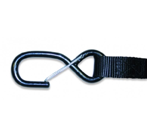 Cinghie Acerbis 25mm per Fissaggio Moto su Furgoni e Carrelli Nero