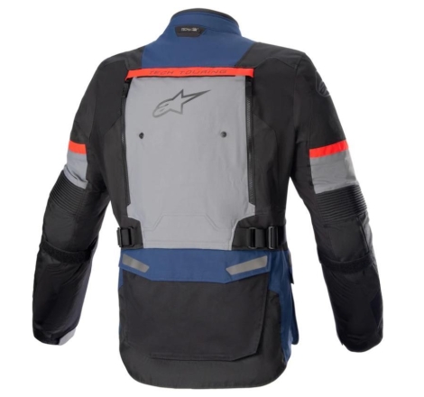 Giacca moto in tessuto Alpinestrs BOGOTA' PRO DRYSTAR Nero Grigio Rosso