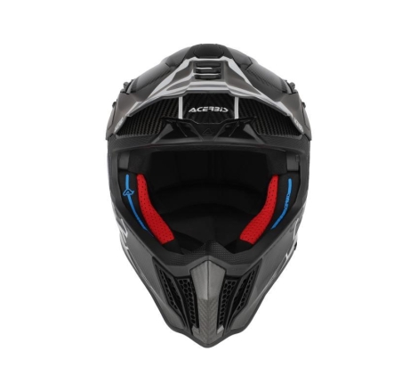 Casco Cross Acerbis Airstrike-C Carbonio Nero Bianco
