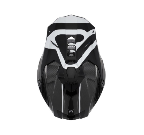 Casco Cross Acerbis Airstrike-C Carbonio Nero Bianco