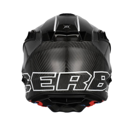 Casco Cross Acerbis Airstrike-C Carbonio Nero Bianco