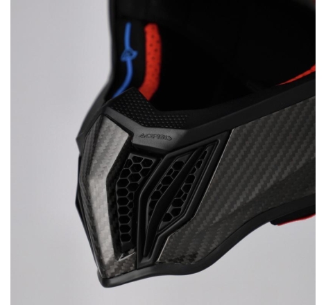 Casco Cross Acerbis Airstrike-C Carbonio Nero Bianco