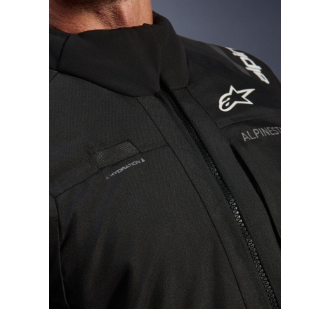 Giacca moto in tessuto Alpinestrs Andes V4 Drystar Nero