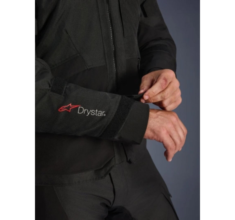 Giacca moto in tessuto Alpinestrs Andes V4 Drystar Nero