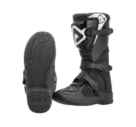 Stivali Cross-Enduro Acerbis X-TEAM JR Bambino Nero