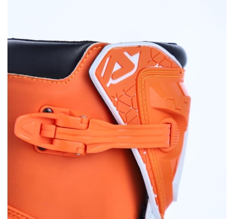 Stivali Cross-Enduro Acerbis X-TEAM JR Bambino Arancio Bianco