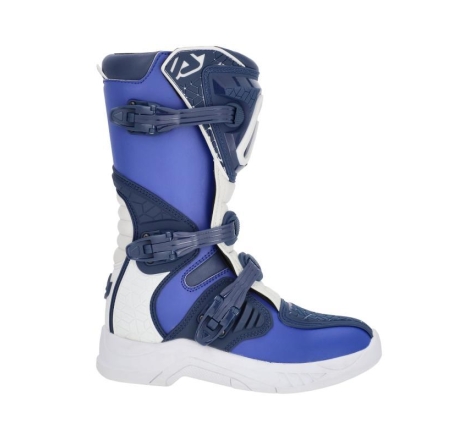 Stivali Cross-Enduro Acerbis X-TEAM JR Bambino Blu Bianco