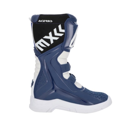 Stivali Cross-Enduro Acerbis X-TEAM JR Bambino Blu Bianco