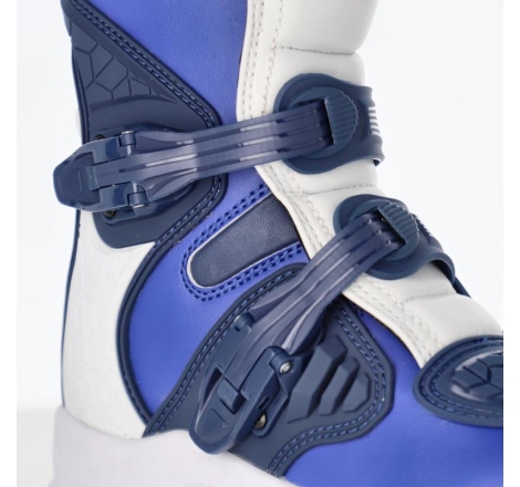 Stivali Cross-Enduro Acerbis X-TEAM JR Bambino Blu Bianco