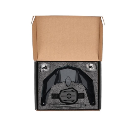 Casco Cross Acerbis Airstrike-C Carbonio Bianco Rosso