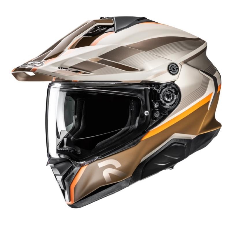 Casco Enduro Stradale Hjc RPHA 60 Arbre Sabbia Opaco