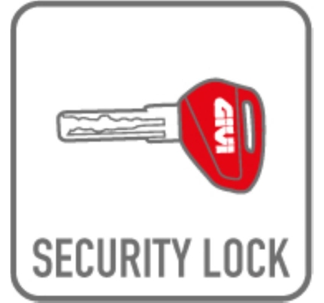 Bauletto Givi Trekker Lite 52 LT con finiture e cover centrale in Plastica