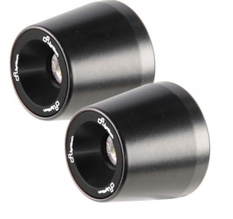 Contrappesi Lightech KTM200 Universali Ø 12/13/17 ad Espansione per Manubrio Nero