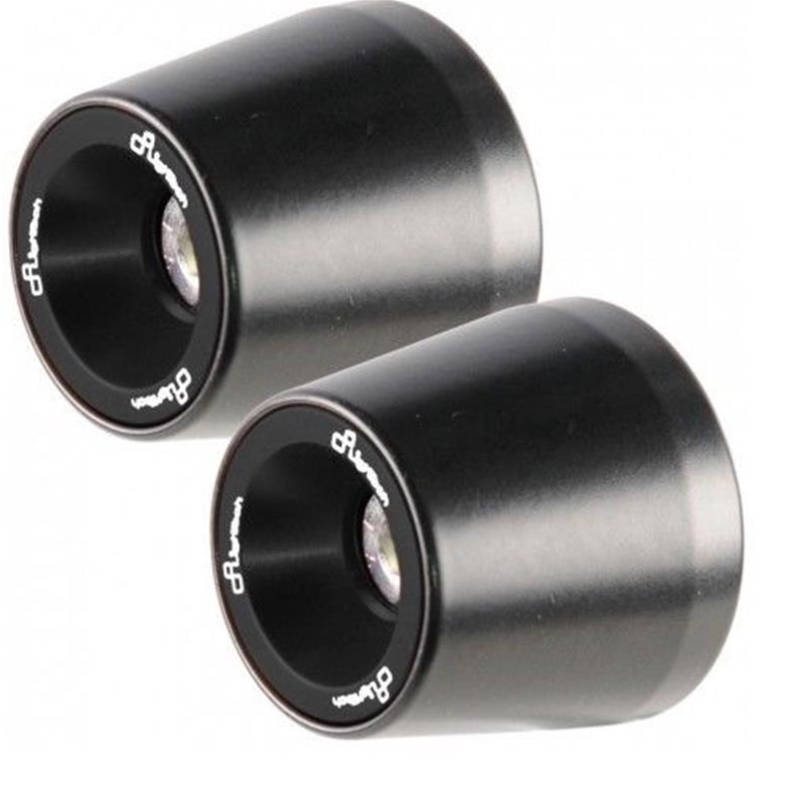 Contrappesi Lightech KTM200 Universali Ø 12/13/17 ad Espansione per Manubrio Nero