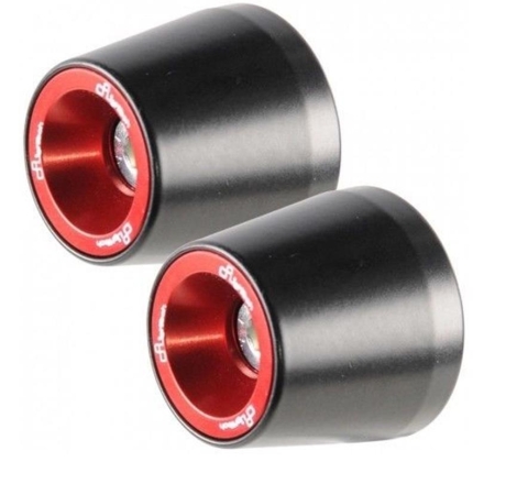 Contrappesi Lightech KTM200 Universali Ø 12/13/17 ad Espansione per Manubrio Rosso