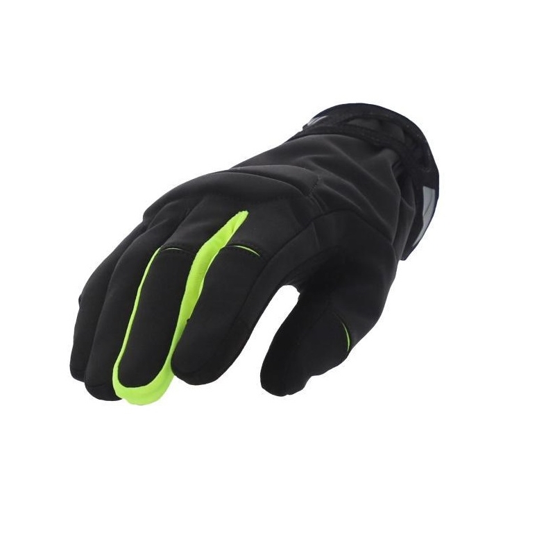 Guanti Moto in Tessuto Acerbis Urban Wp 2 impermeabile Nero Giallo