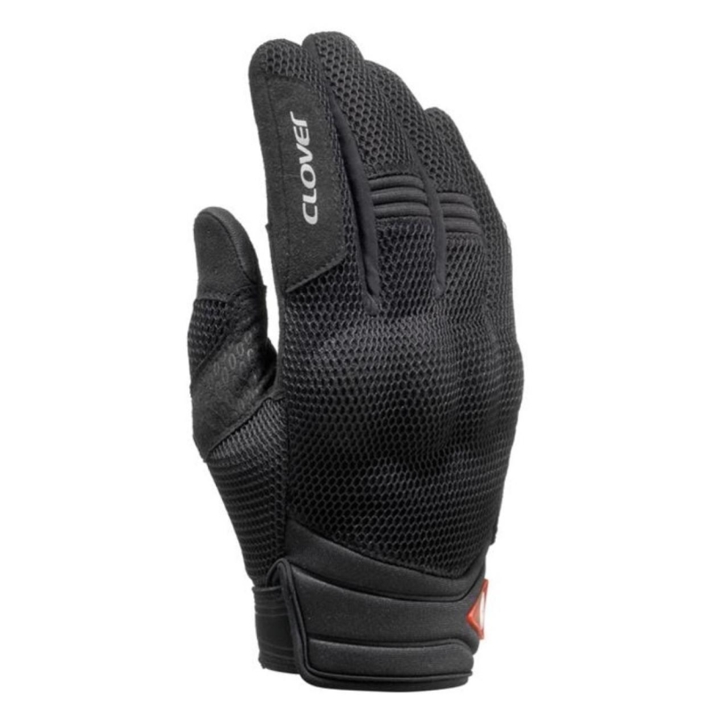 Guanti Moto Tessuto Clover Storm Nero