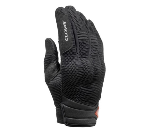 Guanti Moto Tessuto Clover Storm Donna Nero