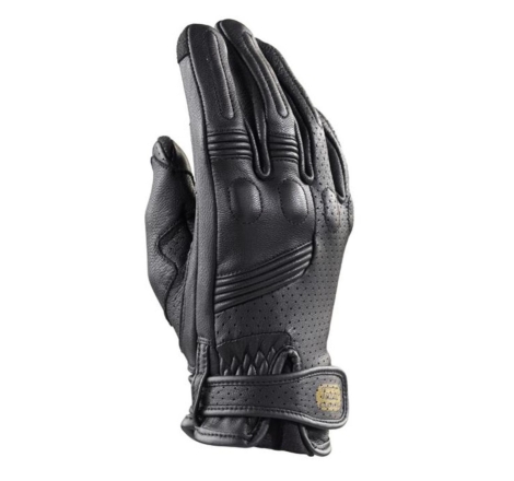 Guanti Moto Pelle Clover Tazio R Nero