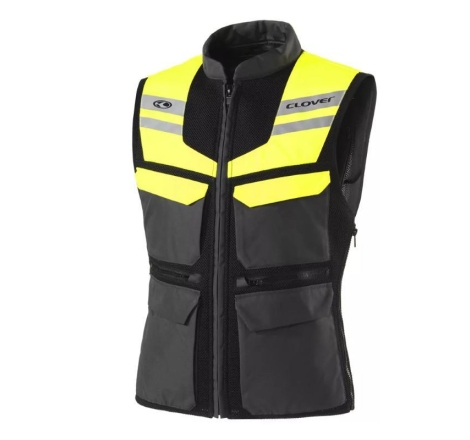 Gilet moto Clover SW-2 Giallo Petrolio