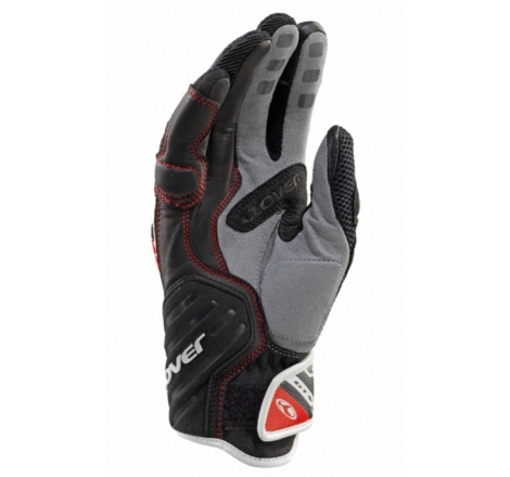 Guanti Moto Tessuto Pelle Clover Gts 3 Bianco Nero