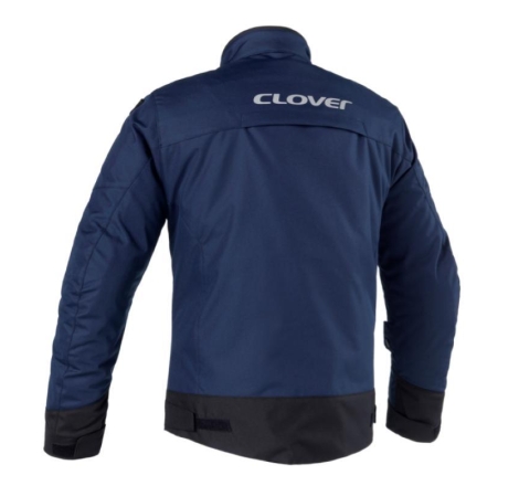 Giubbino moto Clover Looping Donna Blu Navy Nero