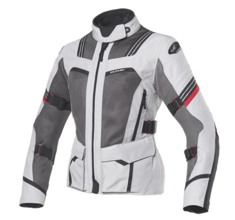 Giacca Moto in Tessuto Clover VENTOURING-3 WP Lady Estiva Impermeabile