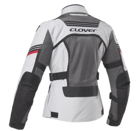 Giacca Moto in Tessuto Clover VENTOURING-3 WP Lady Estiva Impermeabile