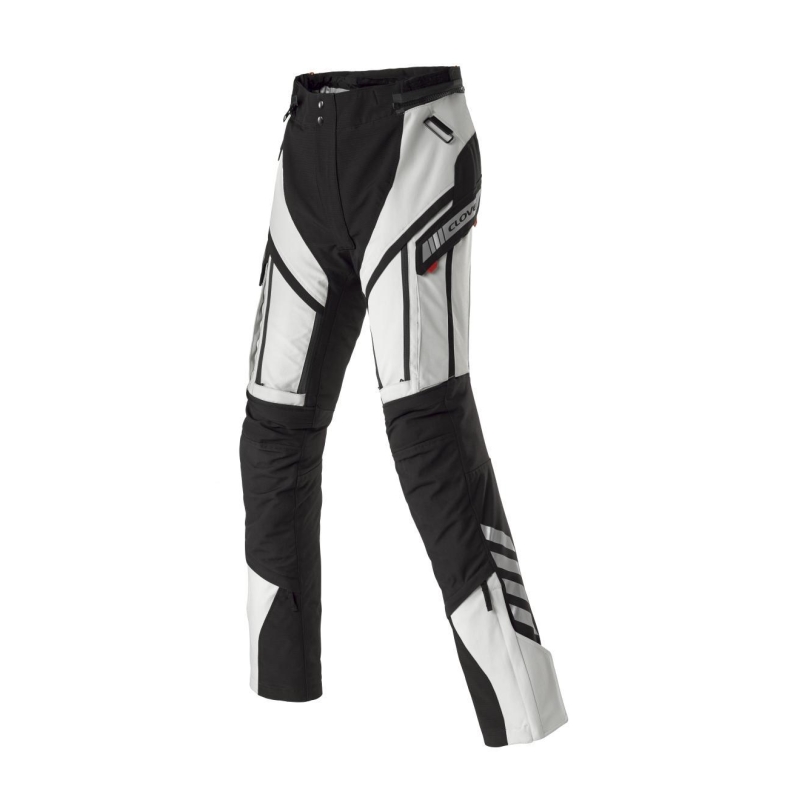 Pantaloni moto Clover GTS 5 WP Donna Nero Grigio