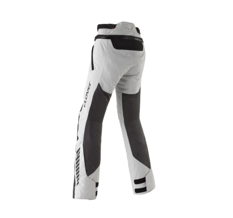 Pantaloni moto Clover Ventouring 4 Donna Estivo Nero Grigio