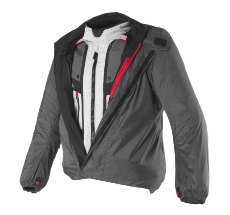 Giacca Moto Clover Rally Pro Wp Blu Navy Rosso Nero