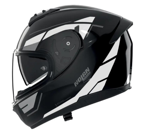 Casco Integrale Nolan N60-6 Sincrono Nero Bianco