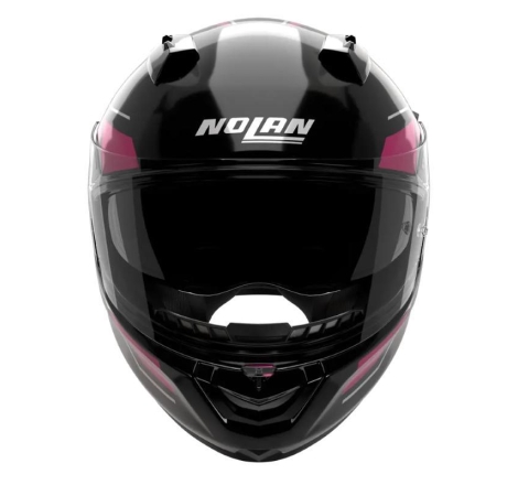 Casco Integrale Nolan N60-6 Sincrono Nero Fucsia