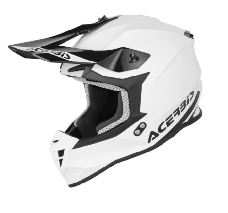 Casco Cross Acerbis Linear 22-06 Bianco