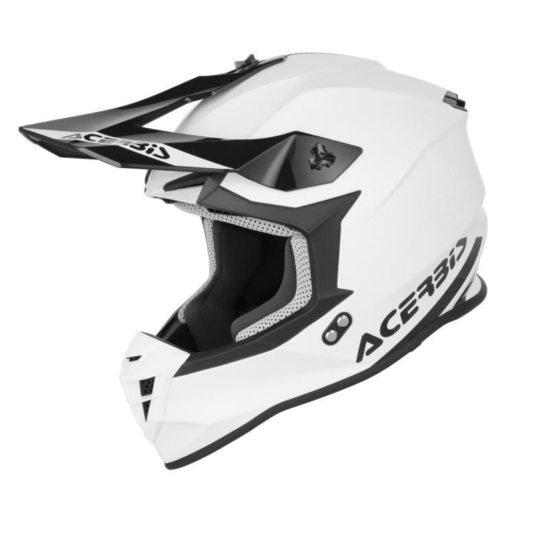 Casco Cross Acerbis Linear 22-06 Bianco