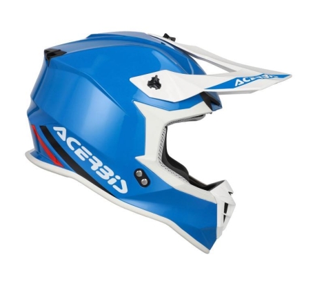 Casco Cross Acerbis Linear 22-06 Azzurro