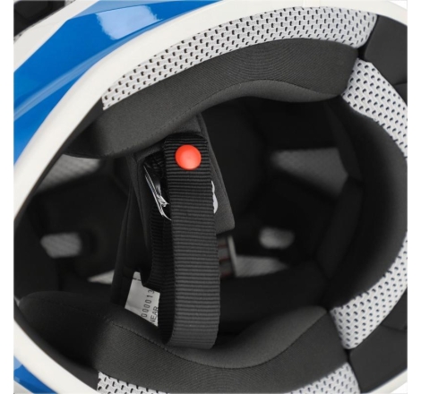 Casco Cross Acerbis Linear 22-06 Azzurro