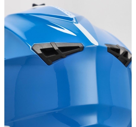 Casco Cross Acerbis Linear 22-06 Azzurro
