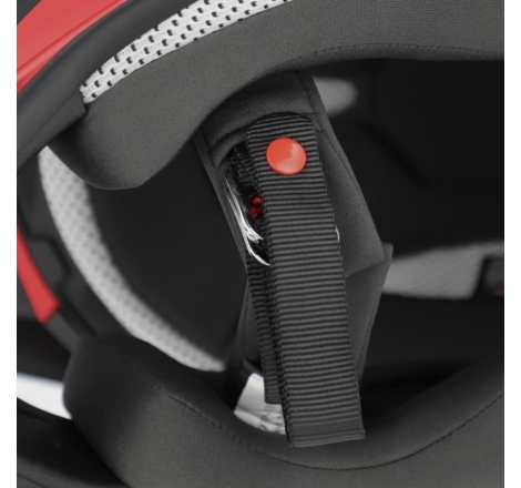 Casco Cross Acerbis Linear 22-06 Rosso