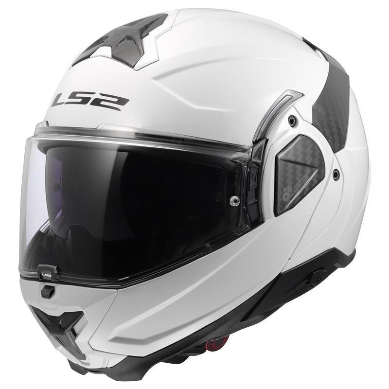 Casco Modulare FF906 Ls2 Advant II Solid Bianco