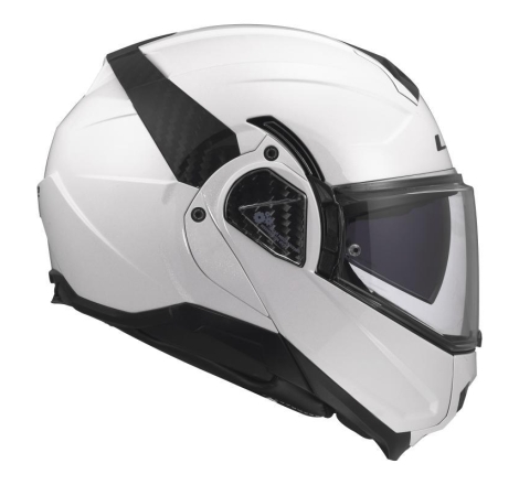 Casco Modulare FF906 Ls2 Advant II Solid Bianco