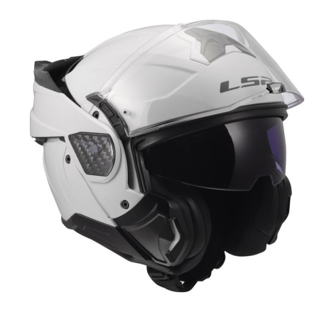 Casco Modulare FF906 Ls2 Advant II Solid Bianco