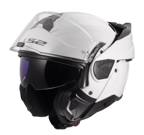 Casco Modulare FF906 Ls2 Advant II Solid Bianco