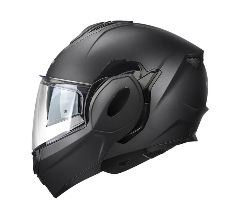 Casco Modulare Kappa KV55 BASIC Nero Opaco
