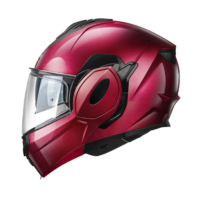 Casco Modulare Kappa KV55 BASIC bordeaux Lucido