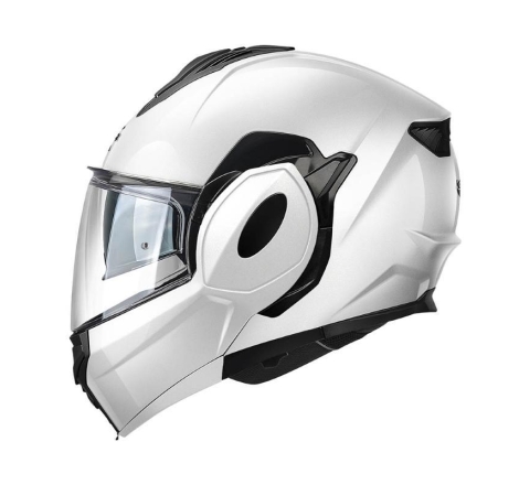 Casco Modulare Kappa KV55 BASIC Bianco Lucido