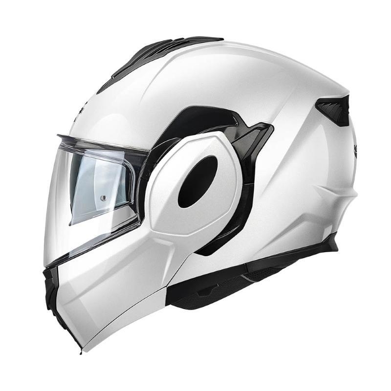 Casco Modulare Kappa KV55 BASIC Bianco Lucido