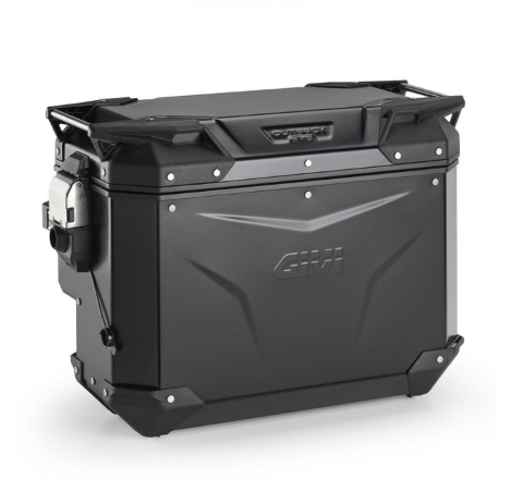Valigia Givi Obkevs40B Trekker Outback Evo Smart 40 Black Line laterale Destra Scantonata